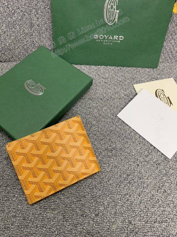 Goyard包 戈雅短夾 Goyard男款錢夾 Goyard對折短錢夾  glg1122